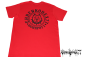 Preview: Street-Line T-Shirt "Ehrenkodex77", rot-schwarz, hochwertiger Siebdruck Pitbull